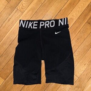 Nike Black Pro Athletic Shorts